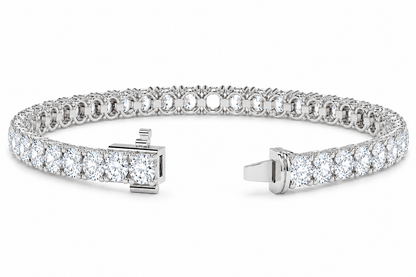 3.7MM Diamond Tennis Bracelet - 8.00 CTW-5