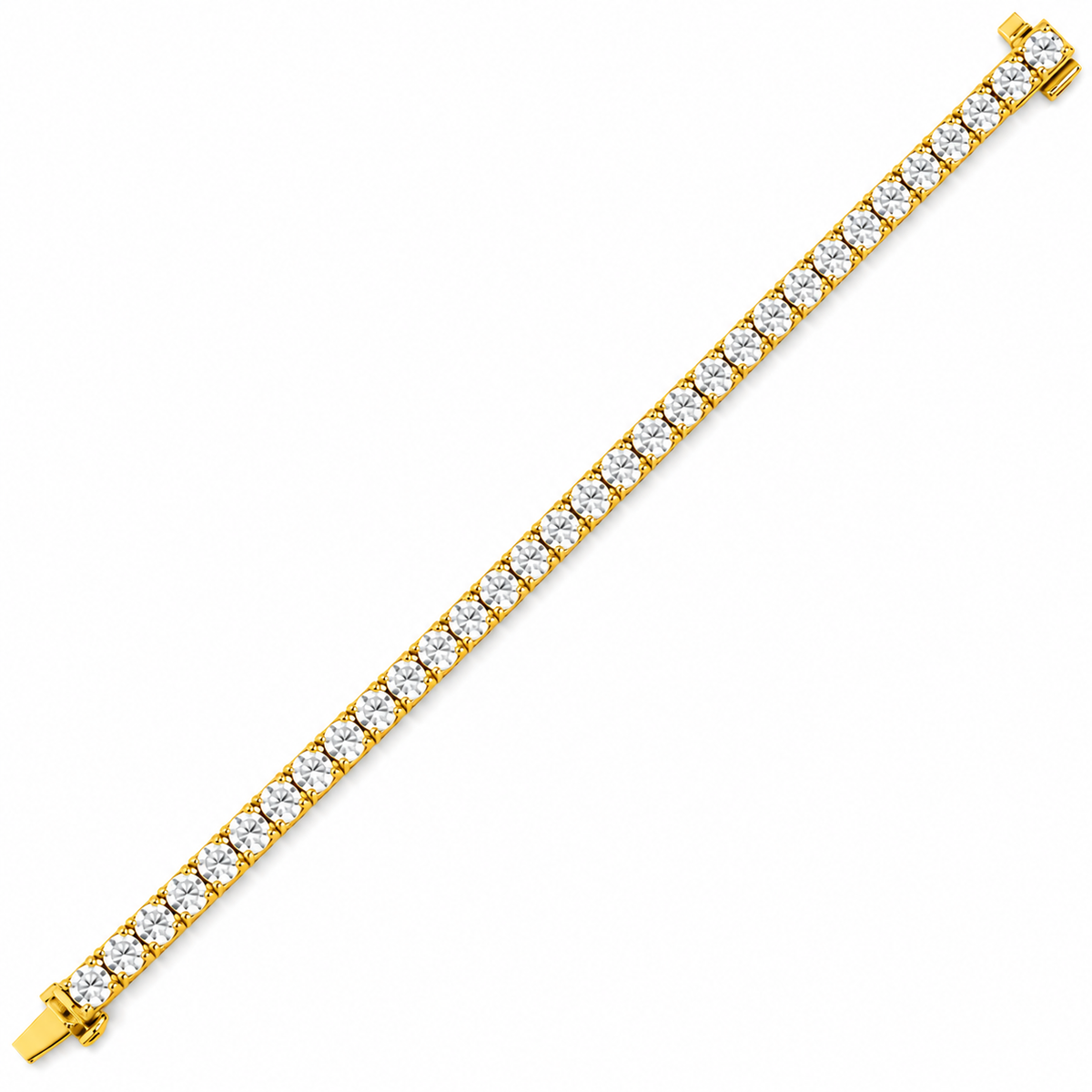 3.7MM Diamond Tennis Bracelet - 8.00 CTW-8