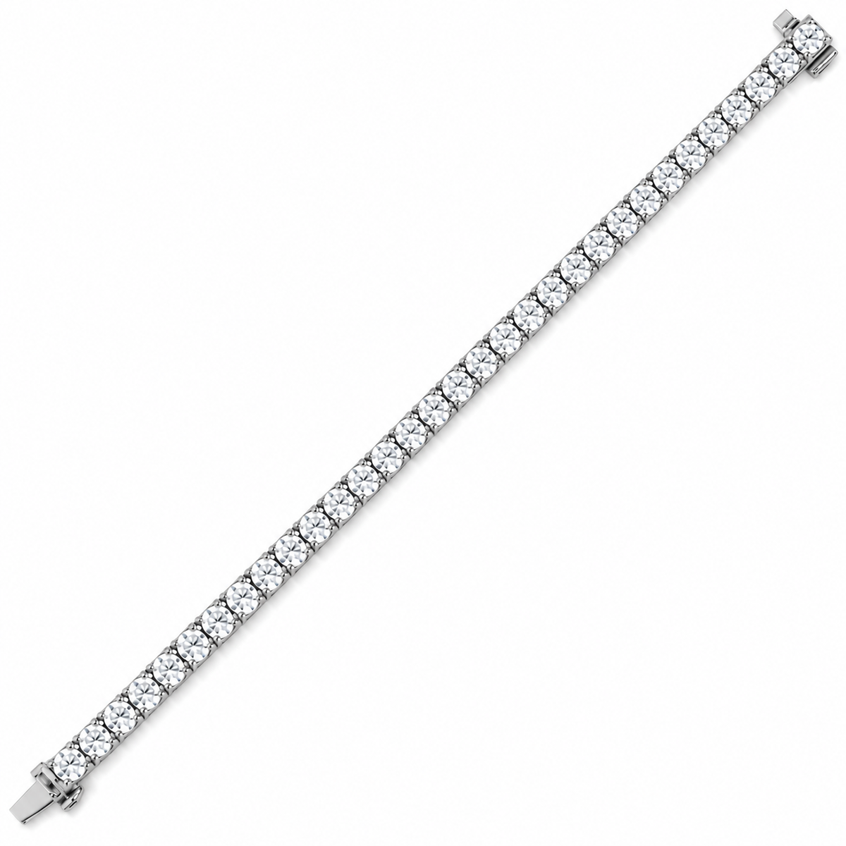 3.7MM Diamond Tennis Bracelet - 8.00 CTW-9