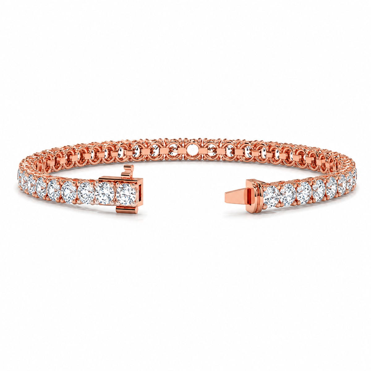 3.7MM Diamond Tennis Bracelet - 8.00 CTW3