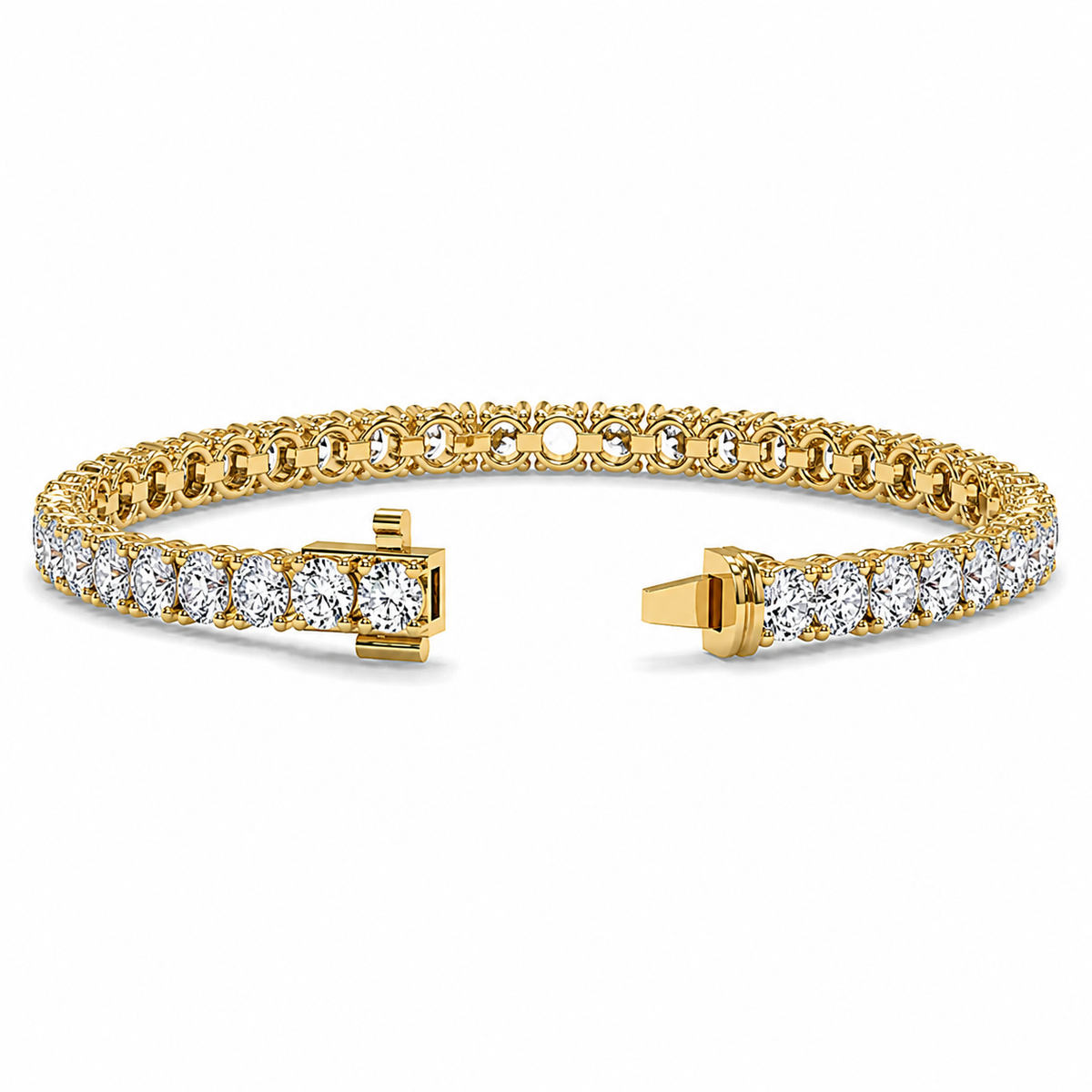 3.7MM Diamond Tennis Bracelet - 8.00 CTW4
