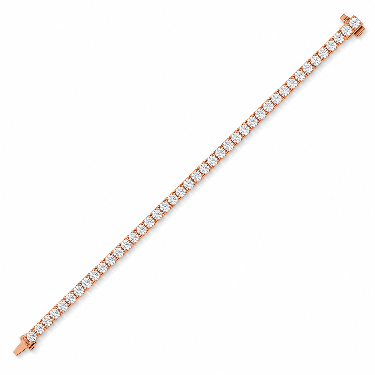 3.7MM Diamond Tennis Bracelet - 8.00 CTW5