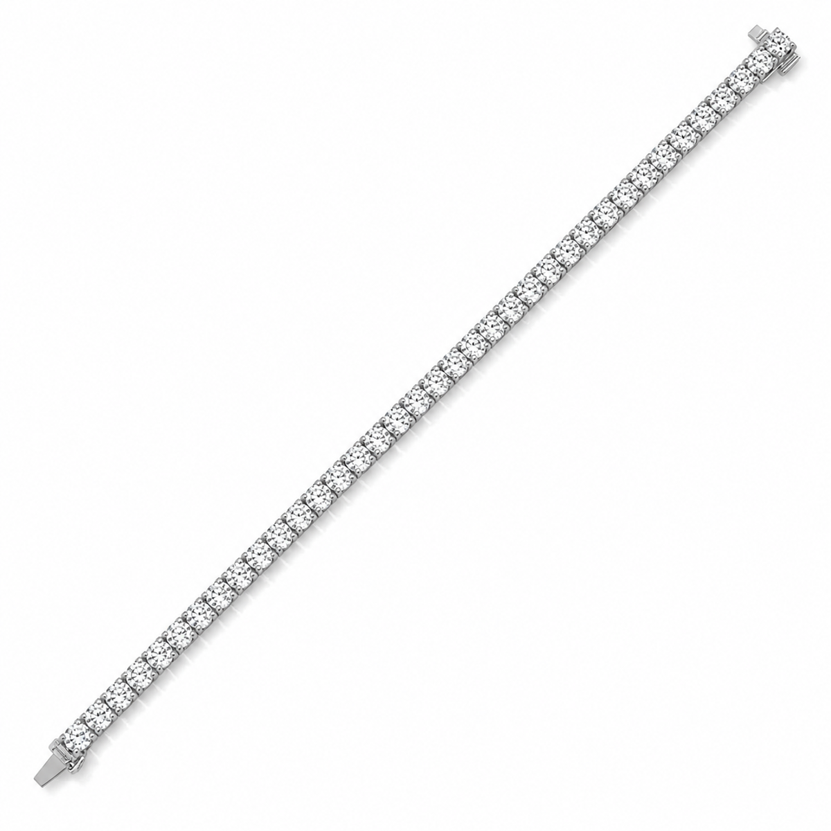 3.7MM Diamond Tennis Bracelet - 8.00 CTW6