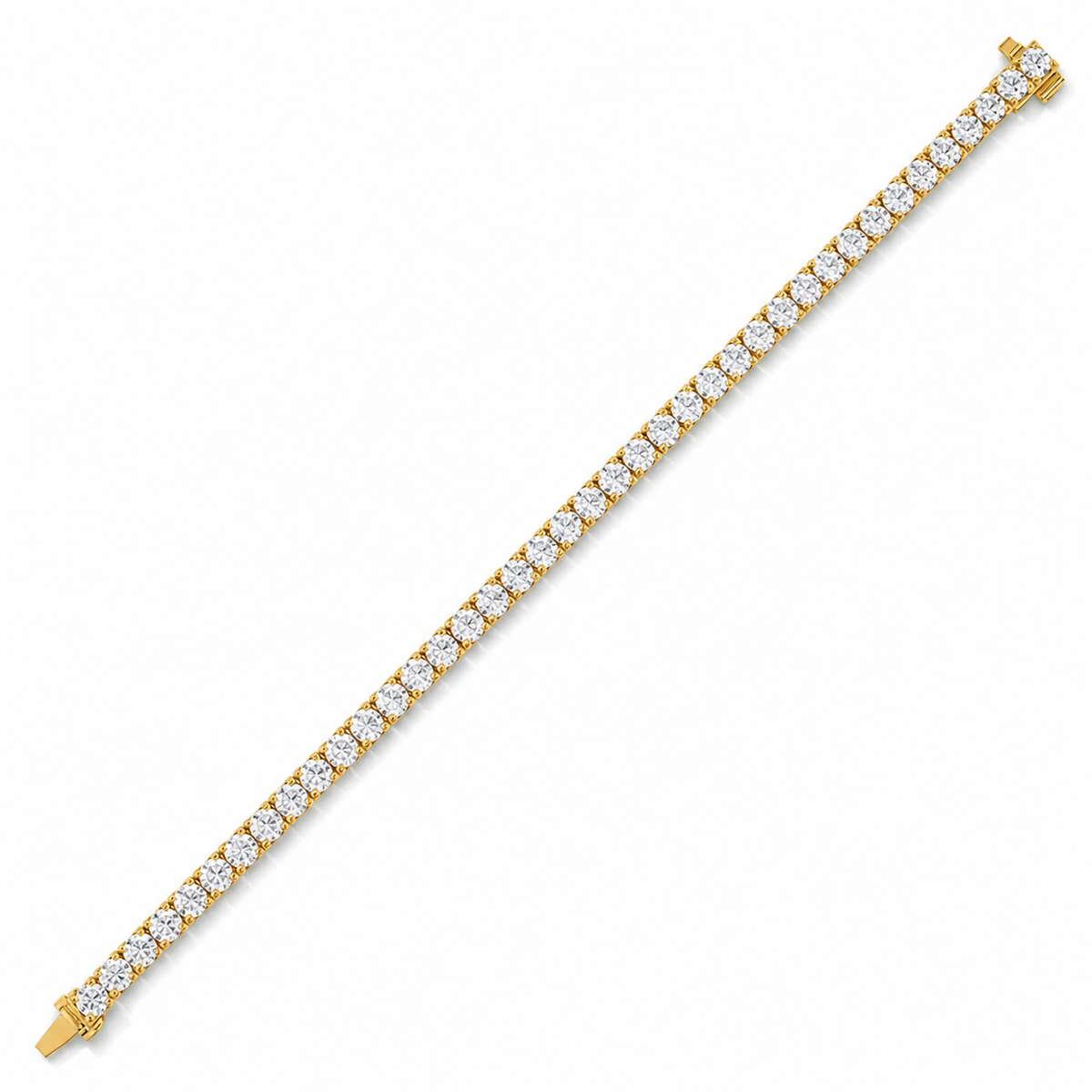 3.7MM Diamond Tennis Bracelet - 8.00 CTW7