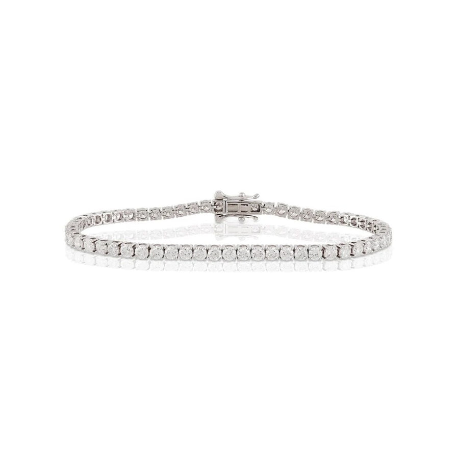 3MM Lab Diamond Tennis Bracelet – 2.13CT | Classic Tennis