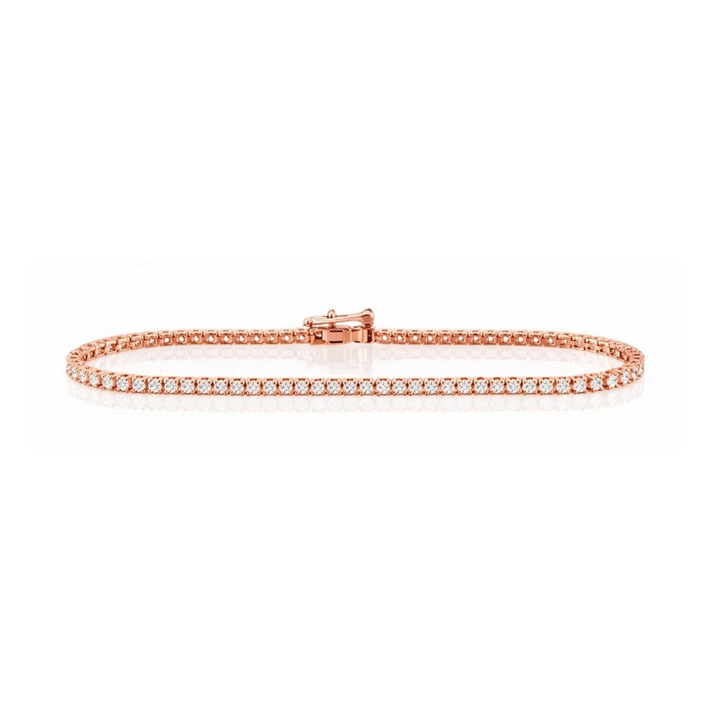 3MM Lab Diamond Tennis Bracelet – 2.66CT | Classic Tennis