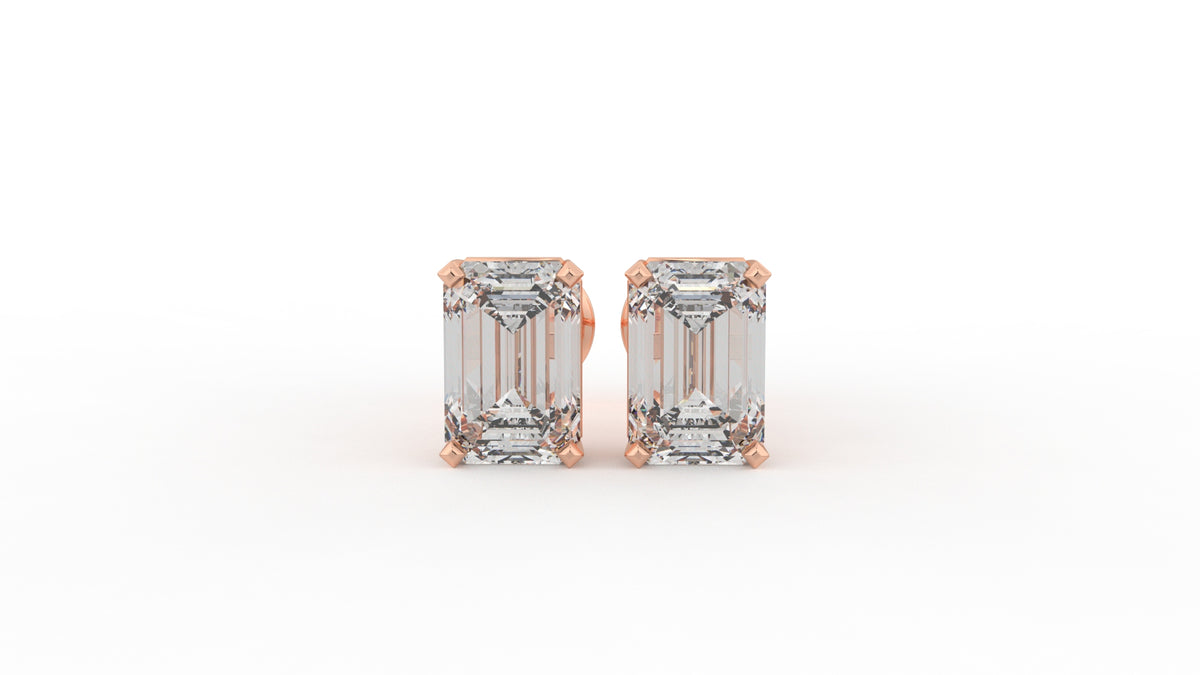 3.00 CTW Diamond Stud Earrings