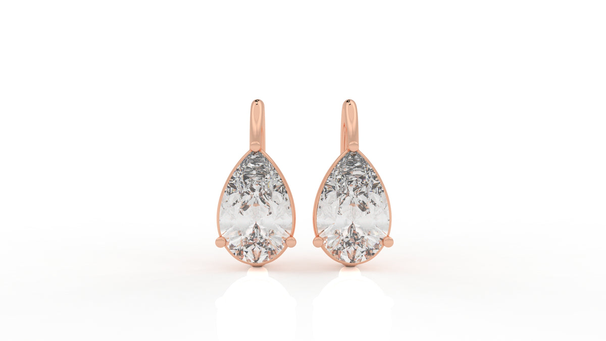 5.00 CTW Lab-Grown Diamond Drop Earrings