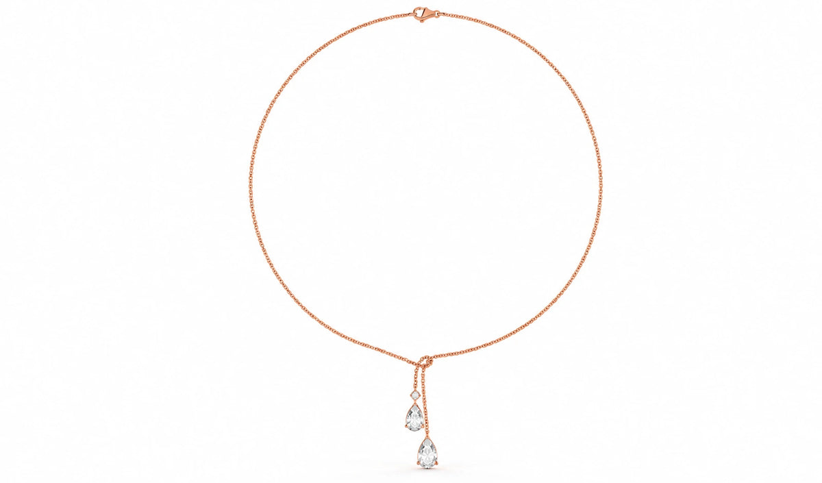4.11-ctw-pear-cut-diamond-lariat-necklace-rose-gold-full-view