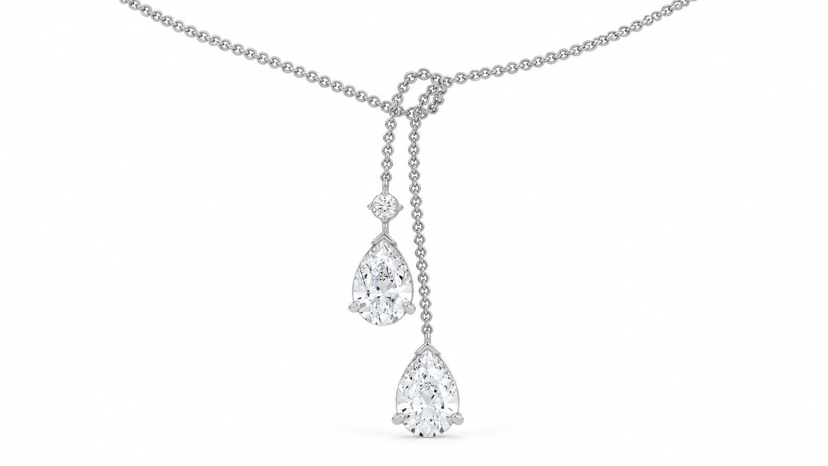 4.11-ctw-pear-cut-diamond-lariat-necklace-white-gold-front-view