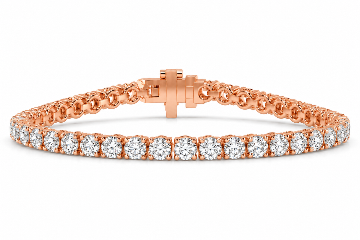 4.20 CTW Chevron Diamond Bangle Bracelet-2