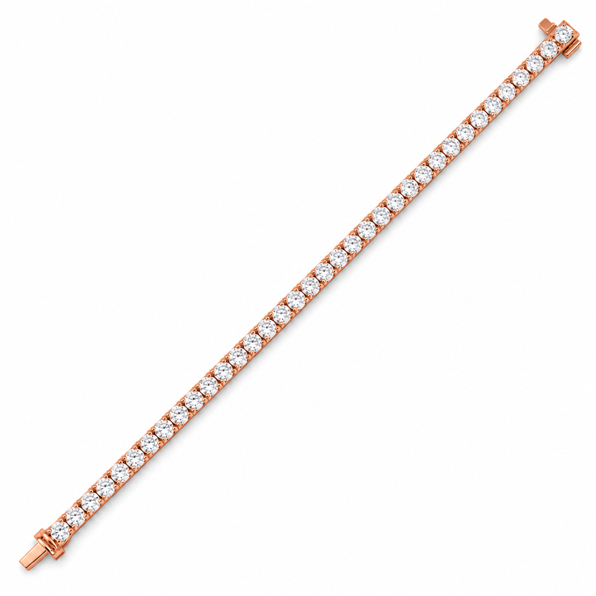 4.20 CTW Chevron Diamond Bangle Bracelet-8