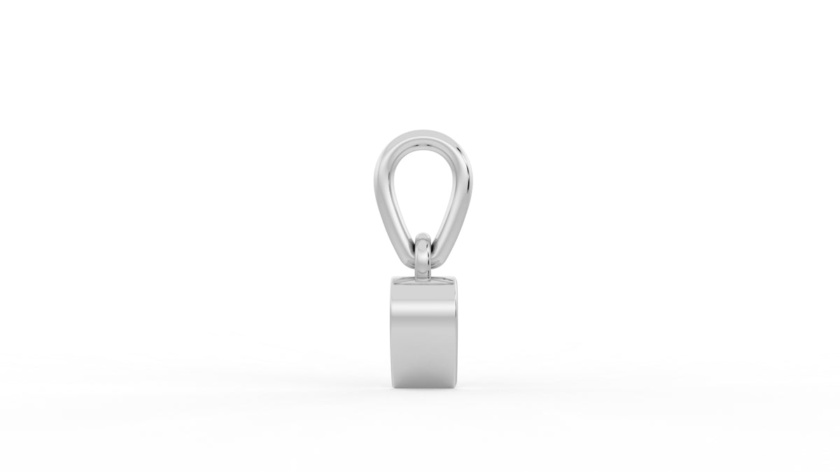 1 CTW Heart Cut Diamond Solitaire Pendant