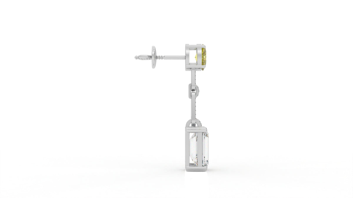 12.35 CTW Diamond Drop Earring