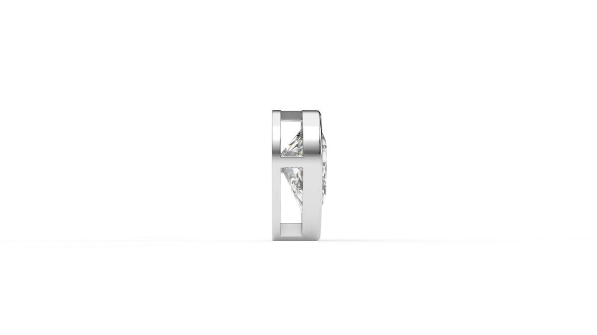 2.00 CTW Pear Shaped Diamond Solitaire Pendant
