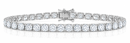 4mm Diamond Tennis Bracelet – 12.67 CTW-1