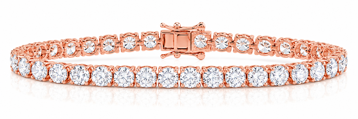 4mm Diamond Tennis Bracelet – 12.67 CTW-2