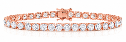 4mm Diamond Tennis Bracelet – 12.67 CTW-2