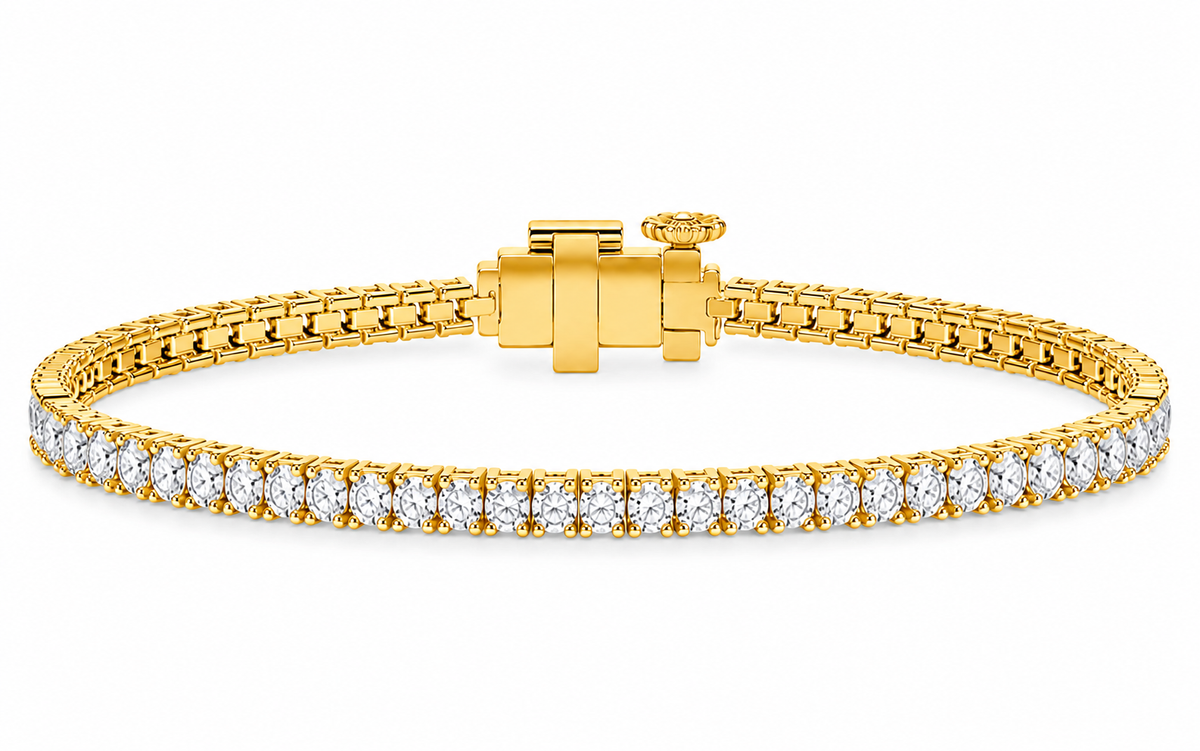 5.84 CTW Diamond Tennis Bracelet-1