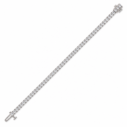 5.84 CTW Diamond Tennis Bracelet-10