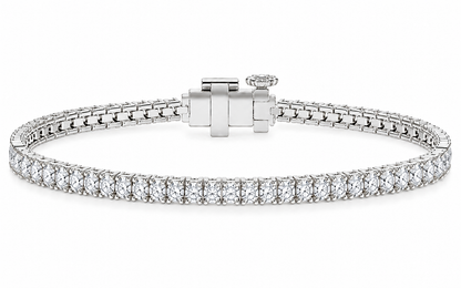 5.84 CTW Diamond Tennis Bracelet-3