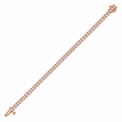 5.84 CTW Diamond Tennis Bracelet-9