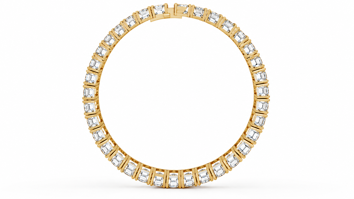 24.79 CTW Diamond Tennis Bracelet