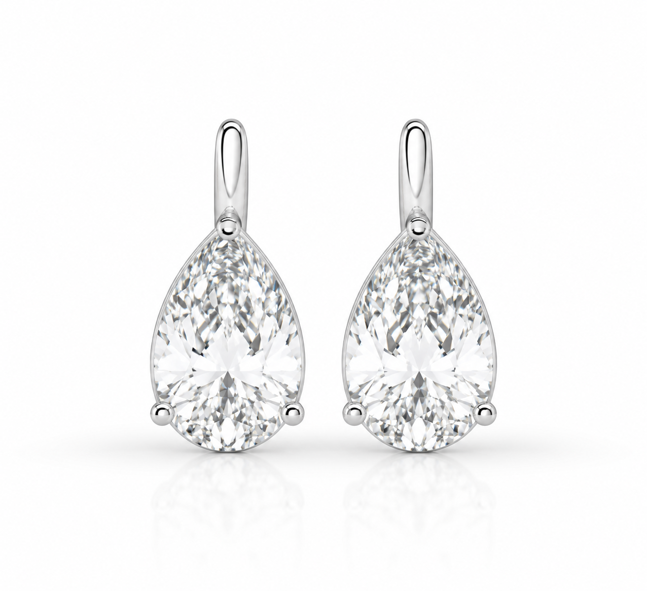 5.00 CTW Lab-Grown Diamond Drop Earrings