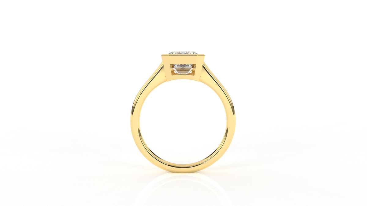3 CT Emerald Cut Diamond Solitaire Ring