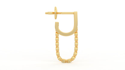 0.58 CTW Diamond Drop Earring