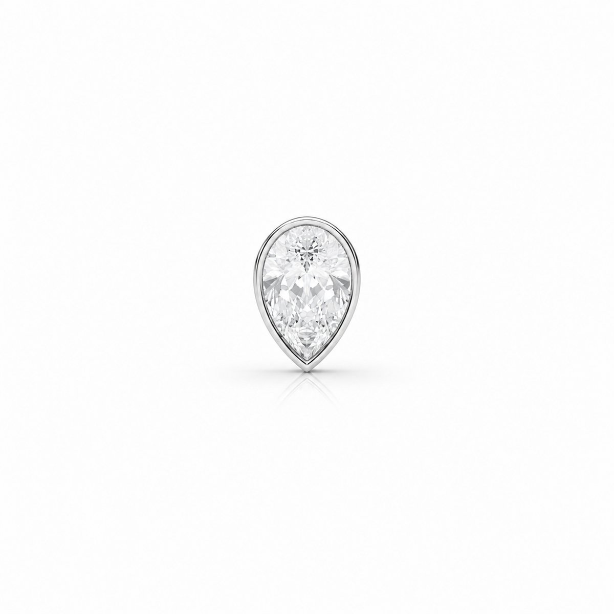 2.00 CTW Pear Shaped Diamond Solitaire Pendant