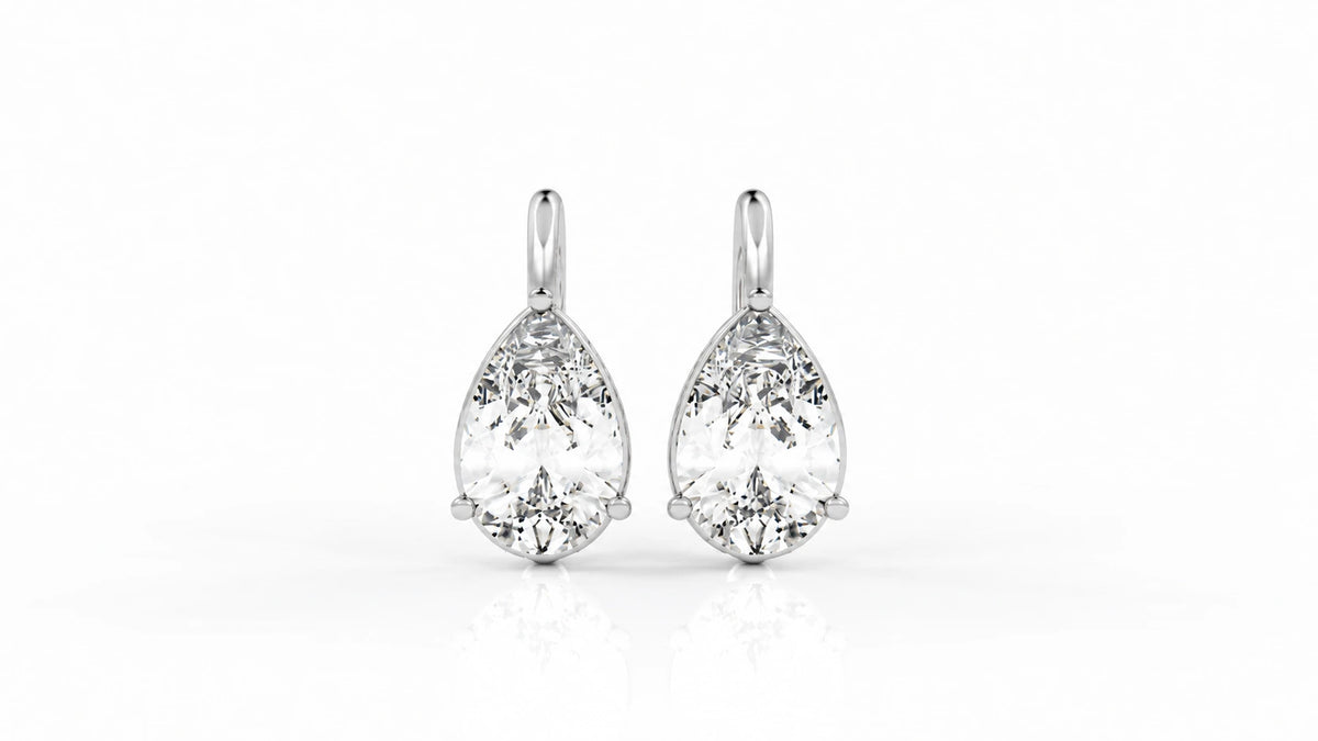 5.00 CTW Lab-Grown Diamond Drop Earrings