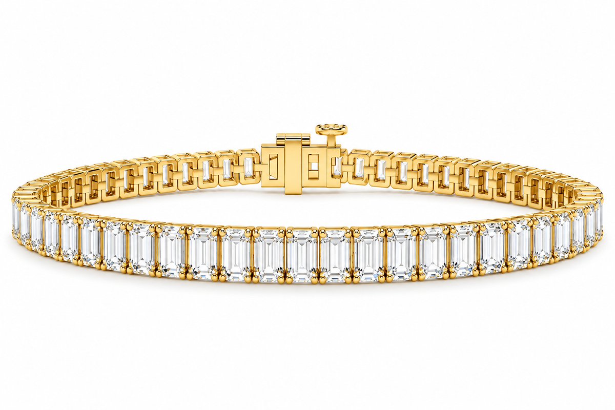 6.24 CTW Lab-Grown Diamond Tennis Bracelet – 3.2MM-1