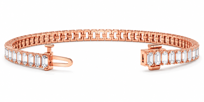 6.24 CTW Lab-Grown Diamond Tennis Bracelet – 3.2MM-4