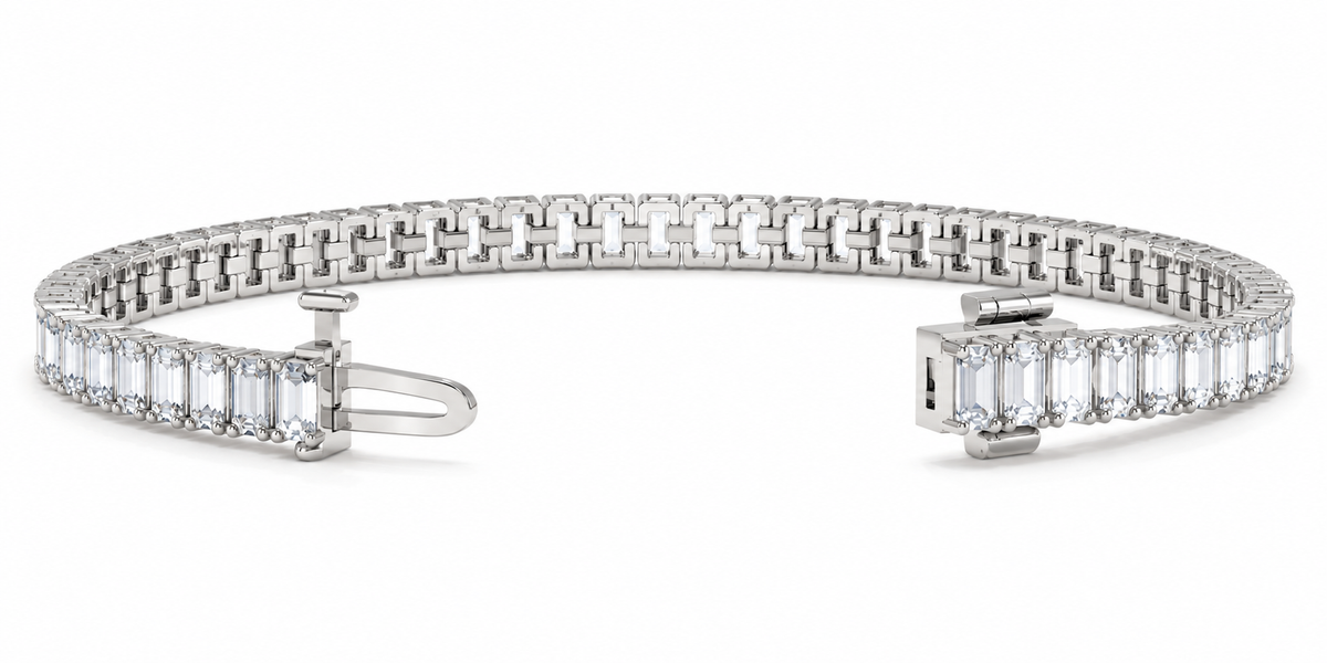 6.24 CTW Lab-Grown Diamond Tennis Bracelet – 3.2MM-5