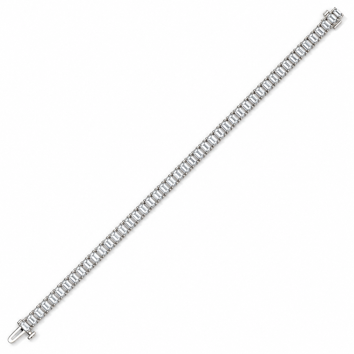 6.24 CTW Lab-Grown Diamond Tennis Bracelet – 3.2MM-6