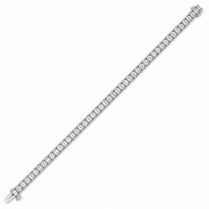 6.24 CTW Lab-Grown Diamond Tennis Bracelet – 3.2MM-6