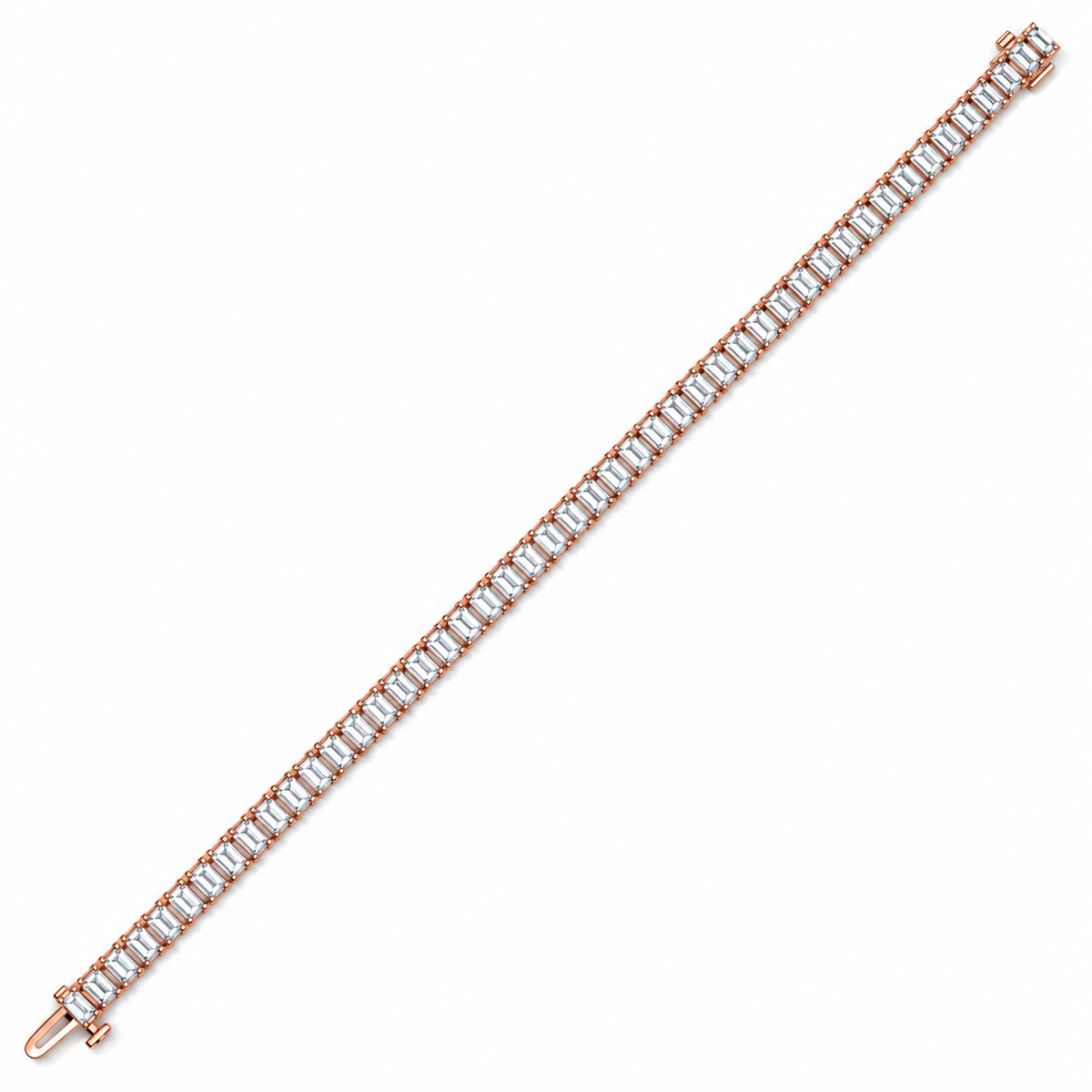 6.24 CTW Lab-Grown Diamond Tennis Bracelet – 3.2MM-7