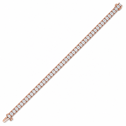6.24 CTW Lab-Grown Diamond Tennis Bracelet – 3.2MM-7