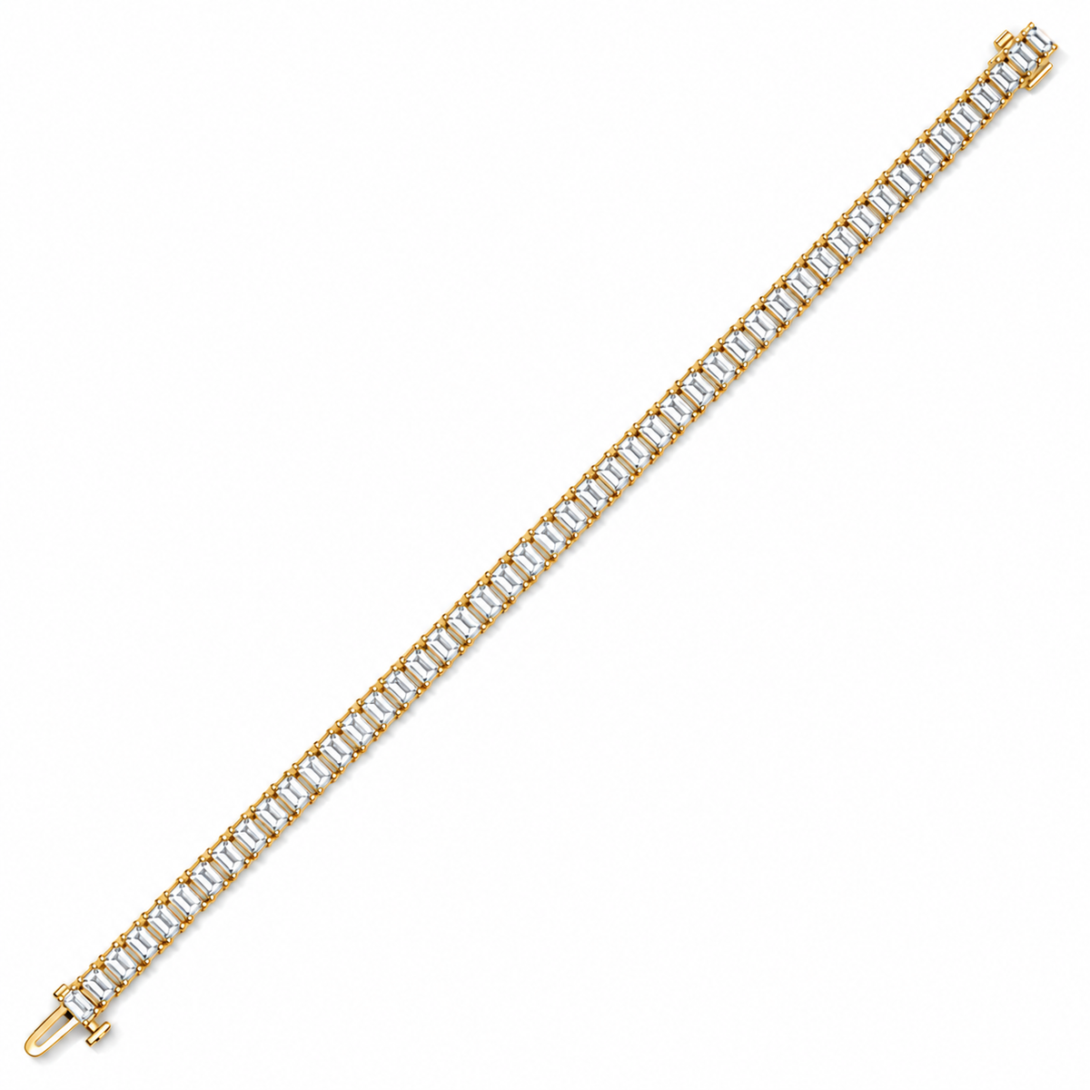 6.24 CTW Lab-Grown Diamond Tennis Bracelet – 3.2MM-8