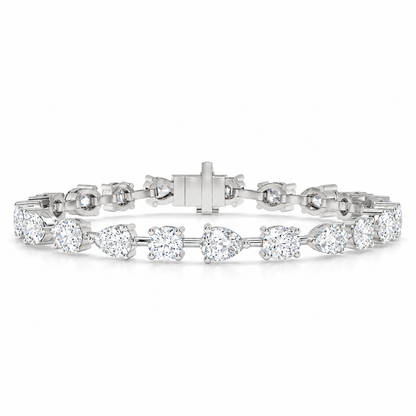 6.58 CTW Classic Diamond Tennis Bracelet-1
