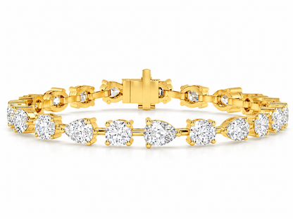 6.58 CTW Classic Diamond Tennis Bracelet-2