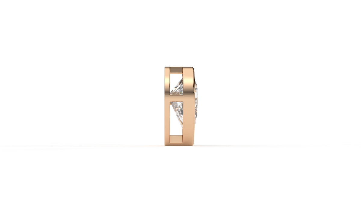 2.00 CTW Pear Shaped Diamond Solitaire Pendant