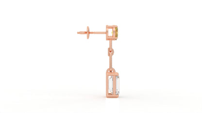 12.35 CTW Diamond Drop Earring