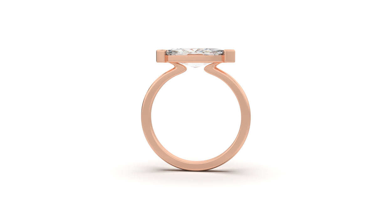 3.00 CTW Marquise Diamond Engagement Ring