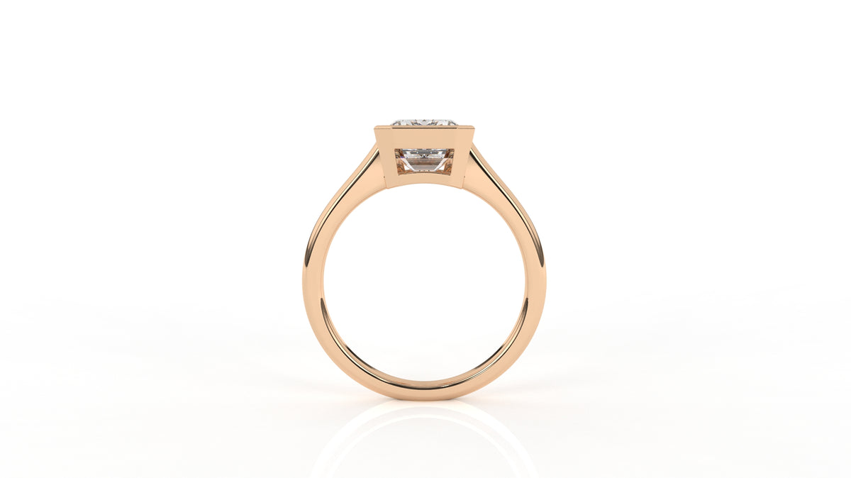3 CT Emerald Cut Diamond Solitaire Ring