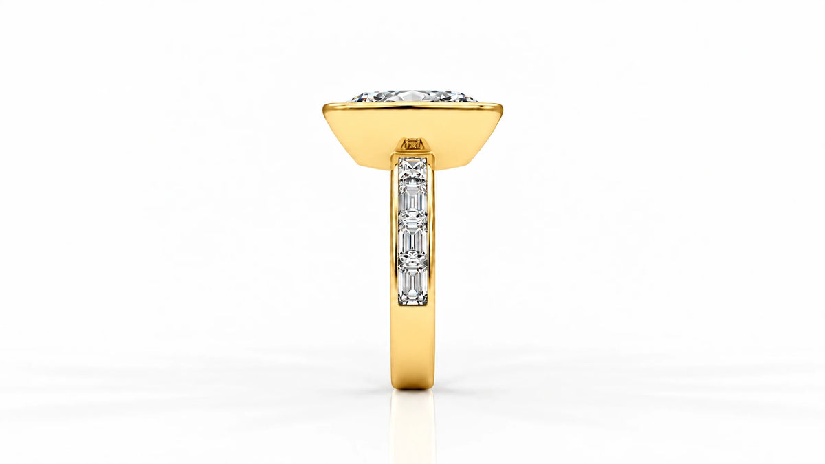 7.20-ctw-oval-diamond-three-stone-engagement-ring-yellow-gold-side-view