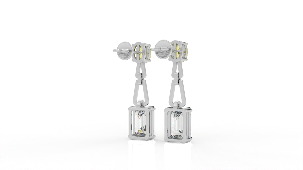 12.35 CTW Diamond Drop Earring