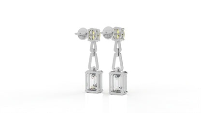 12.35 CTW Diamond Drop Earring