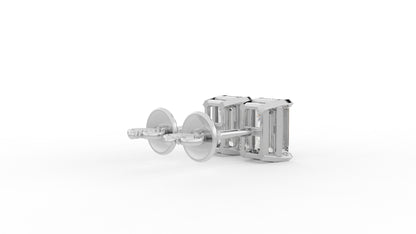 3.00 CTW Diamond Stud Earrings